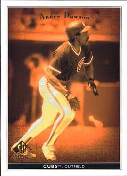 2002 SP Legendary Cuts #3 Andre Dawson Front
