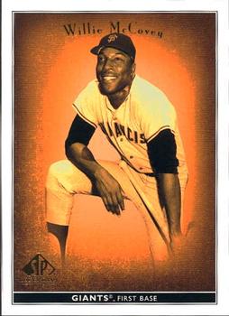 2002 SP Legendary Cuts #73 Willie McCovey Front