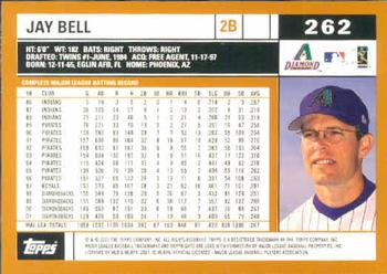 2002 Topps #262 Jay Bell Back