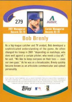 2002 Topps #279 Bob Brenly Back