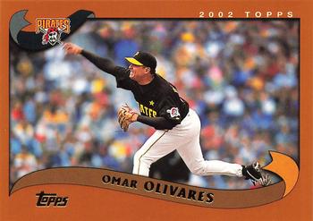 2002 Topps #136 Omar Olivares Front