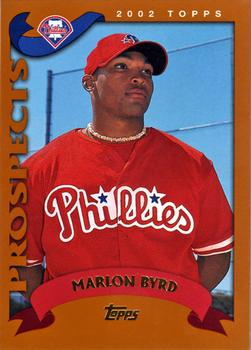 2002 Topps #311 Marlon Byrd Front