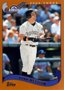 2002 Topps #450 Todd Helton Front