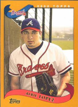 2002 Topps #408 Albie Lopez Front