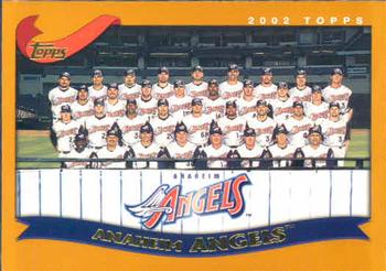 2002 Topps #641 Anaheim Angels Front