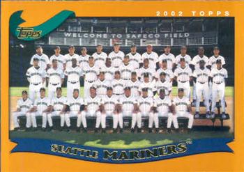 2002 Topps #666 Seattle Mariners Front