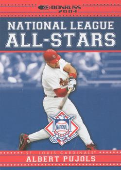2004 Donruss - All-Stars National League #NL-AS-9 Albert Pujols Front