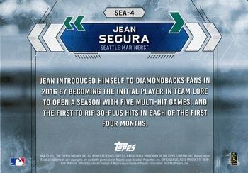 2017 Topps National Baseball Card Day - Seattle Mariners #SEA-4 Jean Segura Back
