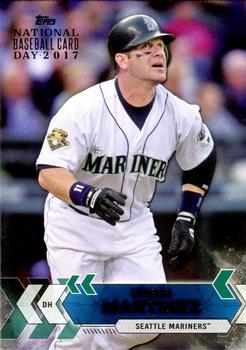 2017 Topps National Baseball Card Day - Seattle Mariners #SEA-10 Edgar Martinez Front