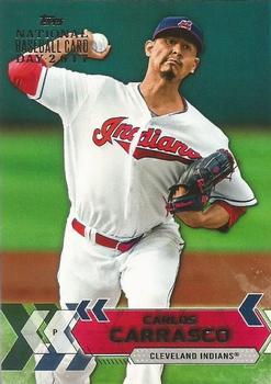 2017 Topps National Baseball Card Day - Cleveland Indians #CLE-4 Carlos Carrasco Front