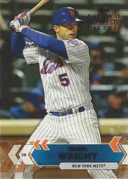 2017 Topps National Baseball Card Day - New York Mets #NYM-5 David Wright Front