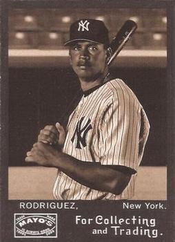 2009 Topps Heritage - Mayo (Target) #TME-AR Alex Rodriguez Front