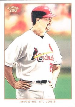 2002 Topps 206 #100 Mark McGwire Front