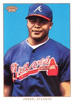 2002 Topps 206 #194 Andruw Jones Front