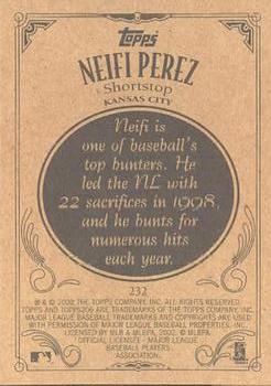 2002 Topps 206 #232 Neifi Perez Back