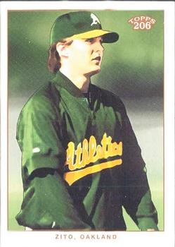 2002 Topps 206 #244 Barry Zito Front