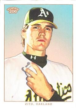 2002 Topps 206 #244 Barry Zito Front