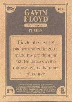 2002 Topps 206 #275 Gavin Floyd Back