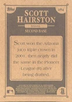 2002 Topps 206 #284 Scott Hairston Back