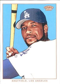 2002 Topps 206 #76 Gary Sheffield Front