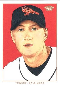 2002 Topps 206 #87 Josh Towers Front