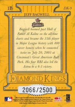 2004 Donruss - Diamond Kings #DK-9 Jeff Bagwell Back