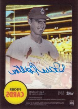 2017 Topps Clearly Authentic - Clearly Authentic Reprint Autographs #CARAU-SC Steve Carlton Back