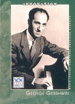 2002 Topps American Pie Spirit of America #103 George Gershwin Front