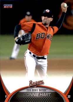 2016 Choice Bowie Baysox #12 Donnie Hart Front