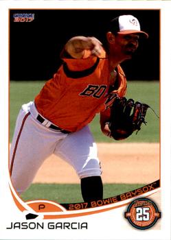 2017 Choice Bowie Baysox #06 Jason Garcia Front