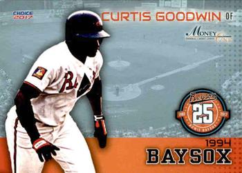 2017 Choice Bowie Baysox 25th Anniversary Team #8 Curtis Goodwin Front