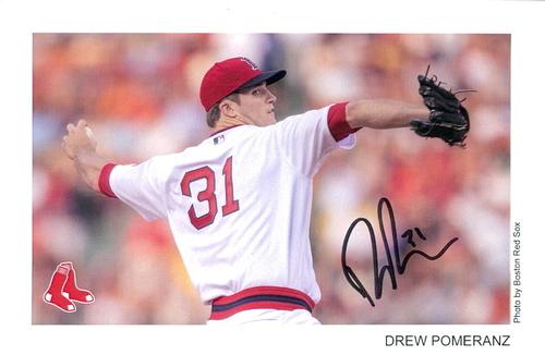 2017 Boston Red Sox Photocards #NNO Drew Pomeranz Front