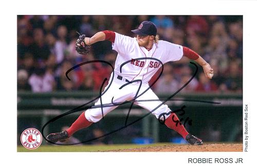 2017 Boston Red Sox Photocards #NNO Robbie Ross Front