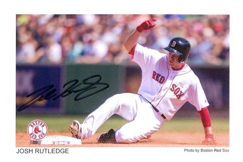 2017 Boston Red Sox Photocards #NNO Josh Rutledge Front