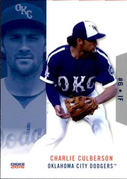 2016 Choice Oklahoma City Dodgers #08 Charlie Culberson Front