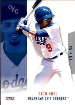 2016 Choice Oklahoma City Dodgers #22 Rico Noel Front