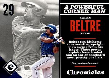 2017 Panini Chronicles #25 Adrian Beltre Front