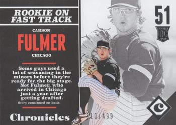 2017 Panini Chronicles #107 Carson Fulmer Front