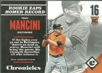 2017 Panini Chronicles #117 Trey Mancini Front