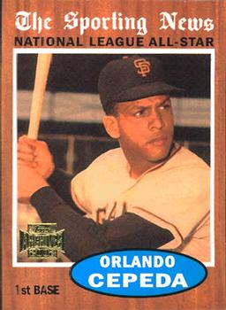 2002 Topps Archives #186 Orlando Cepeda Front