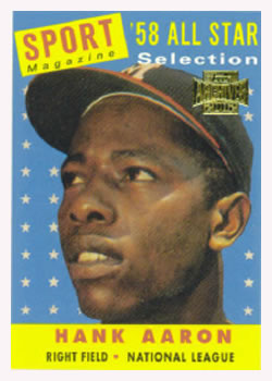 2002 Topps Archives #190 Hank Aaron Front