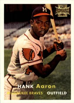 2002 Topps Archives #168 Hank Aaron Front