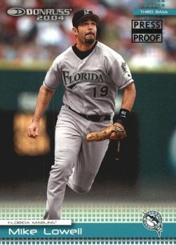 2004 Donruss - Press Proofs Black #273 Mike Lowell Front