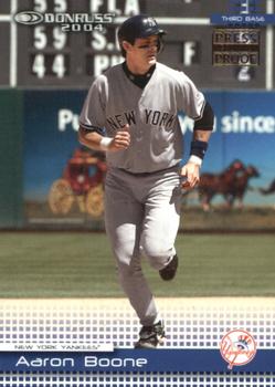 2004 Donruss - Press Proofs Gold #245 Aaron Boone Front