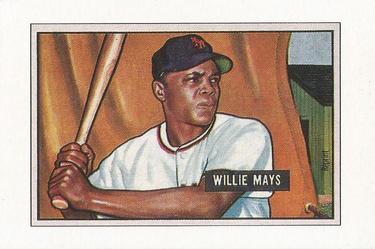 1989 Bowman - Reprint Sweepstakes (Tiffany) #NNO Willie Mays Front