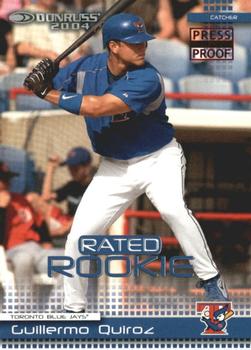 2004 Donruss - Press Proofs Red #49 Guillermo Quiroz Front