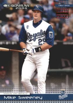 2004 Donruss - Press Proofs Red #133 Mike Sweeney Front