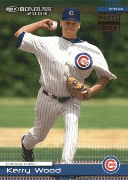 2004 Donruss - Press Proofs Red #240 Kerry Wood Front