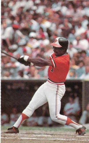1977 Baltimore Orioles Photo Album #NNO Al Bumbry Front