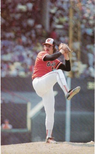 1977 Baltimore Orioles Photo Album #NNO Mike Flanagan Front